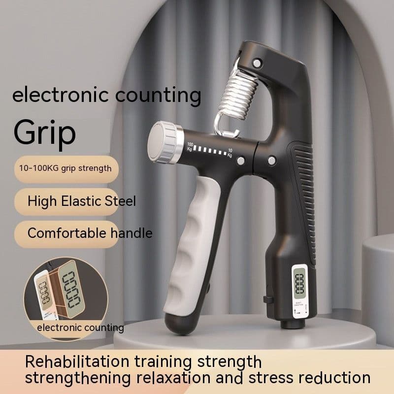 image-Spring Grip Hand Training Adjustable Hand Strength Arm Muscle Wrist Strength Fitness Finger Trainer