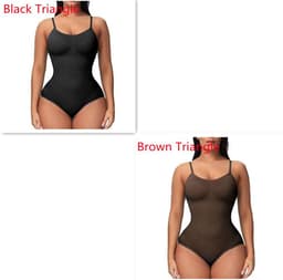 image-Women's Suspender Jumpsuit Fashion Casual Seamless Slim Body-shaping Corsets Bodysuit