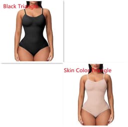 image-Women's Suspender Jumpsuit Fashion Casual Seamless Slim Body-shaping Corsets Bodysuit