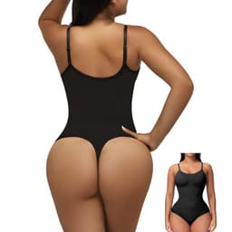 image-Women's Suspender Jumpsuit Fashion Casual Seamless Slim Body-shaping Corsets Bodysuit
