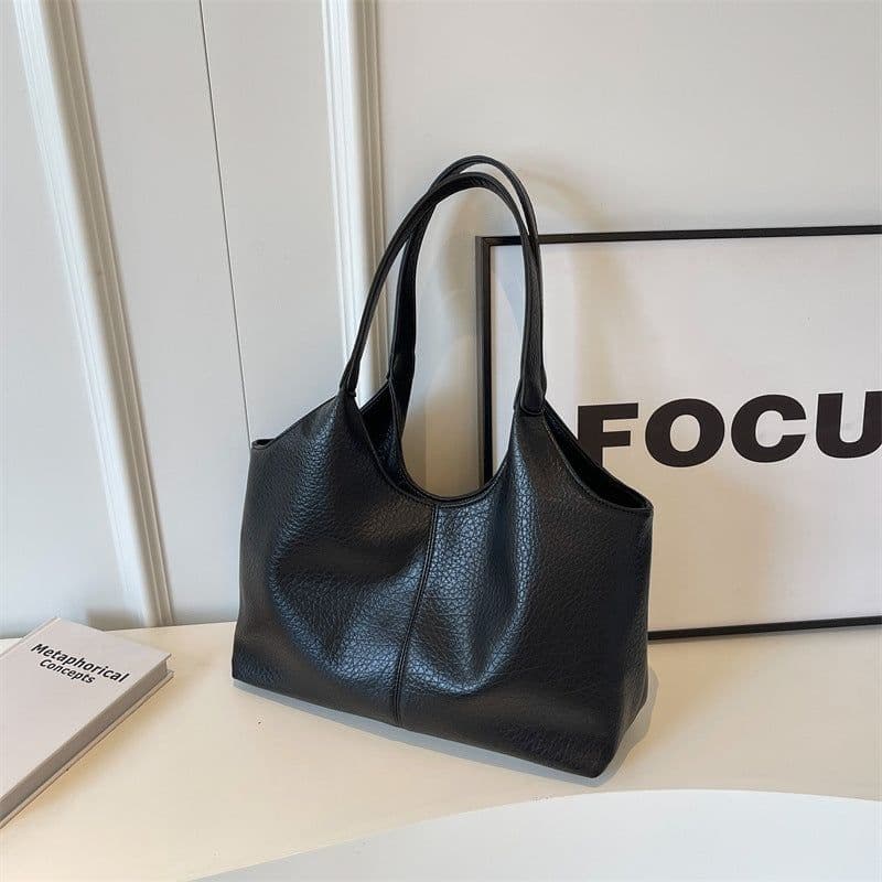 image-Women's Autumn Versatile Fashion Retro Shoulder Bag Texture