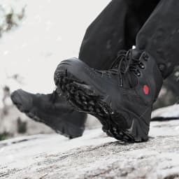 image-Men's Export Winter Camping Combat Military Fleece-lined Warm Snow Outdoor Climbing Boots Training Shoes