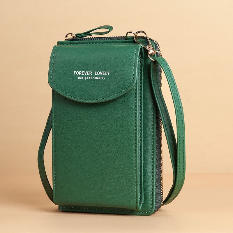 image-Mobile Phone Crossbody Bags Clutch Large Capacity Long Wallet Shoulder Bag Women