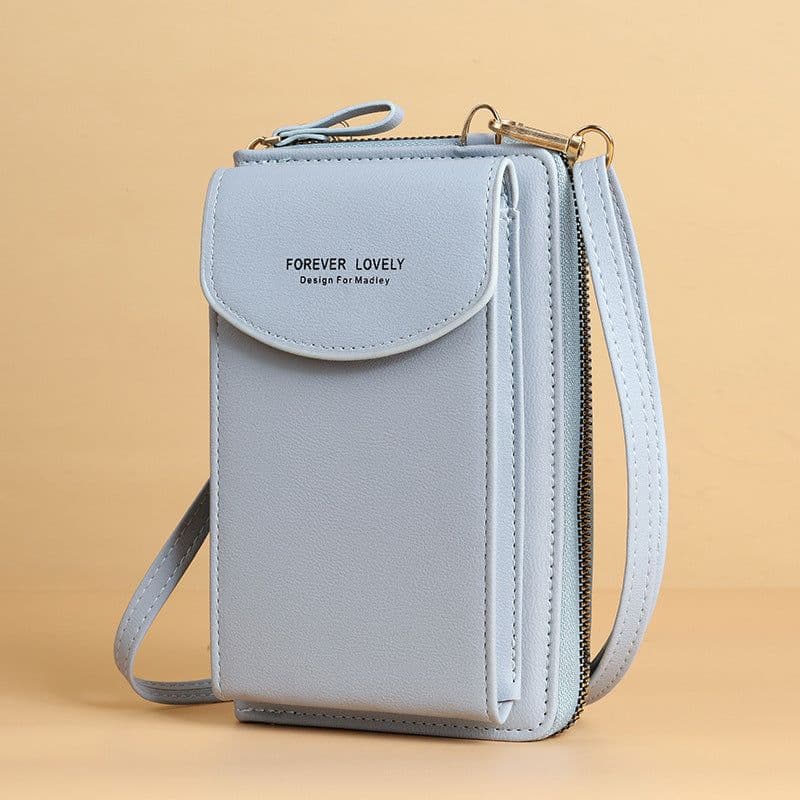 image-Mobile Phone Crossbody Bags Clutch Large Capacity Long Wallet Shoulder Bag Women