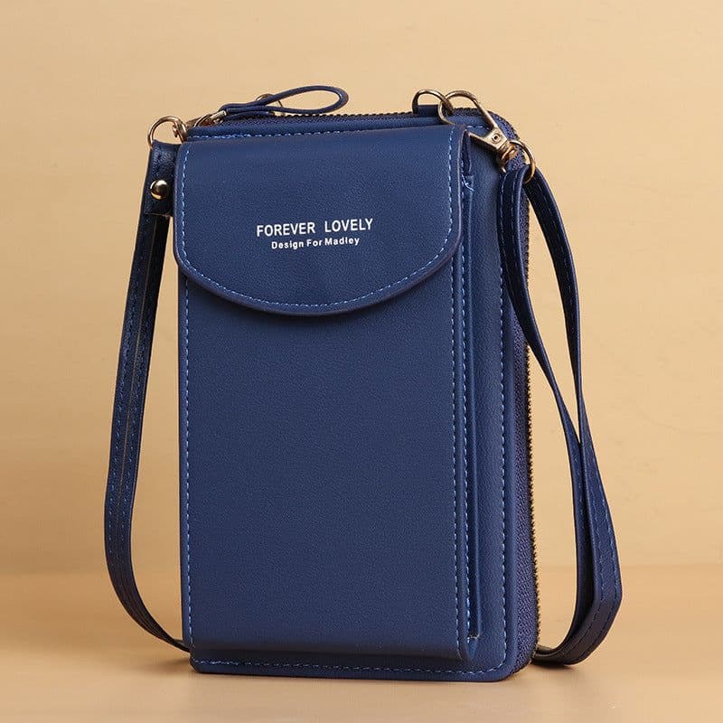 image-Mobile Phone Crossbody Bags Clutch Large Capacity Long Wallet Shoulder Bag Women