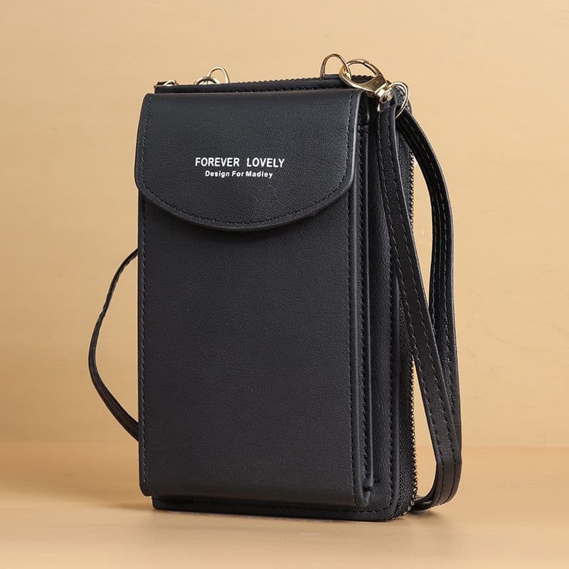 image-Mobile Phone Crossbody Bags Clutch Large Capacity Long Wallet Shoulder Bag Women