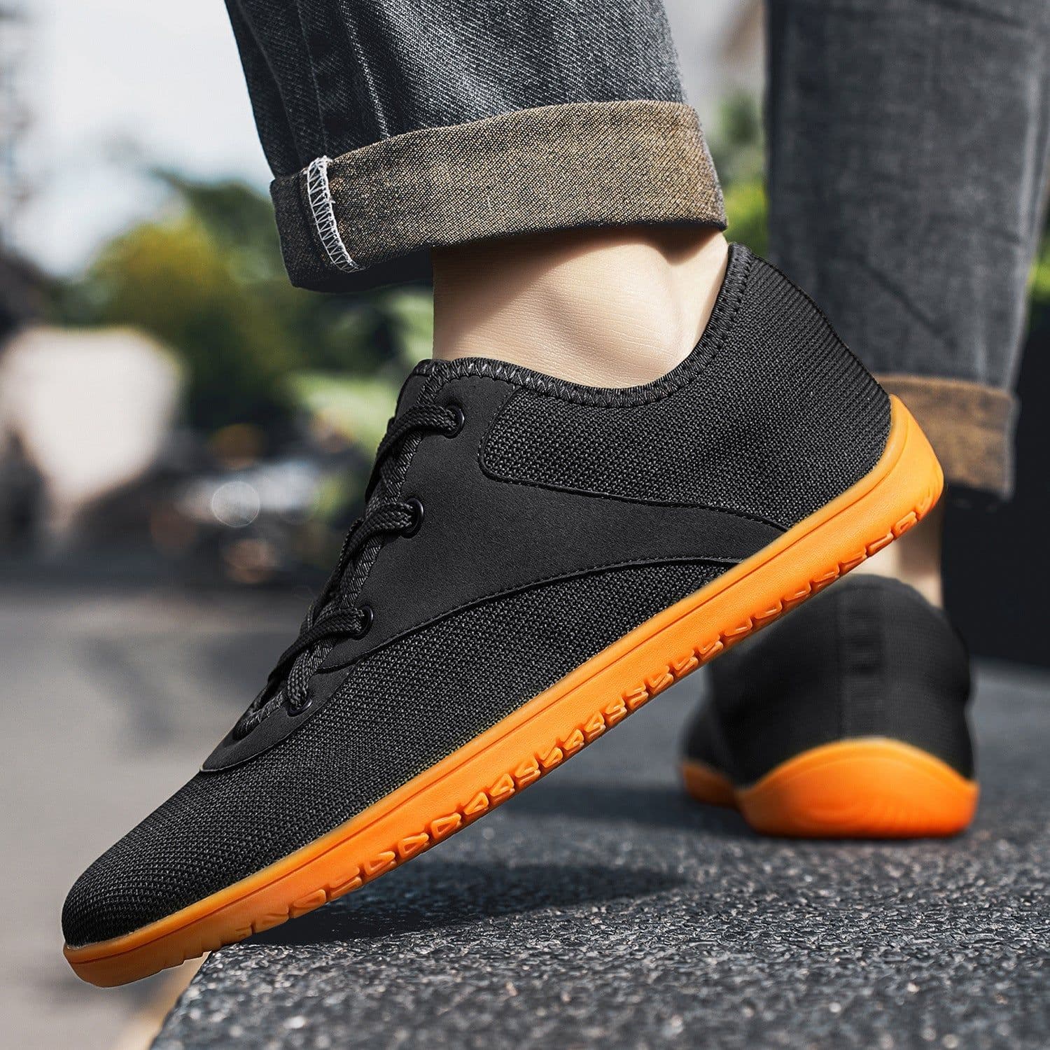 image-Men's Casual Shoes Flying Woven Breathable