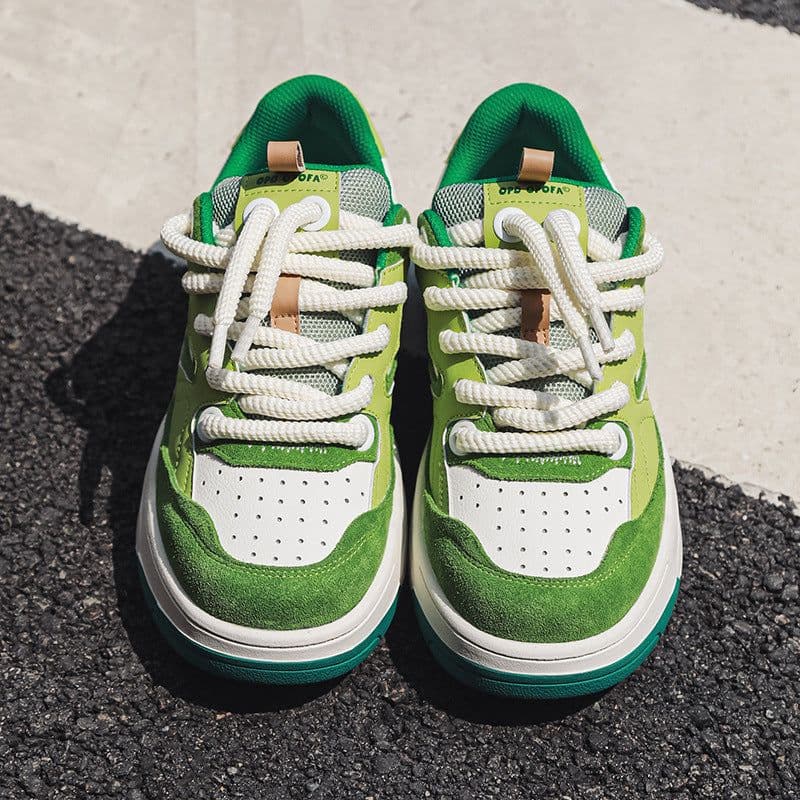 image-Design Panda Color Matching Skateboard Shoes Men