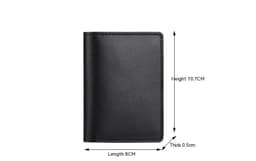 image-Ultra-thin Cowhide Card Holder Men And Women