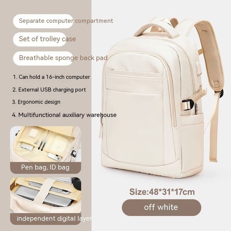image-Women's Large Capacity Travel Bag