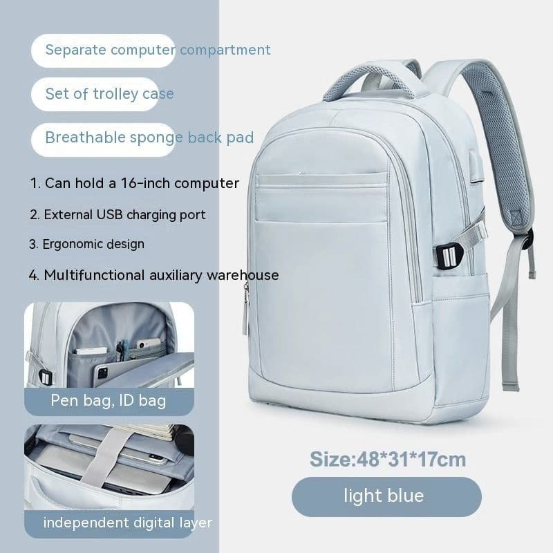 image-Women's Large Capacity Travel Bag