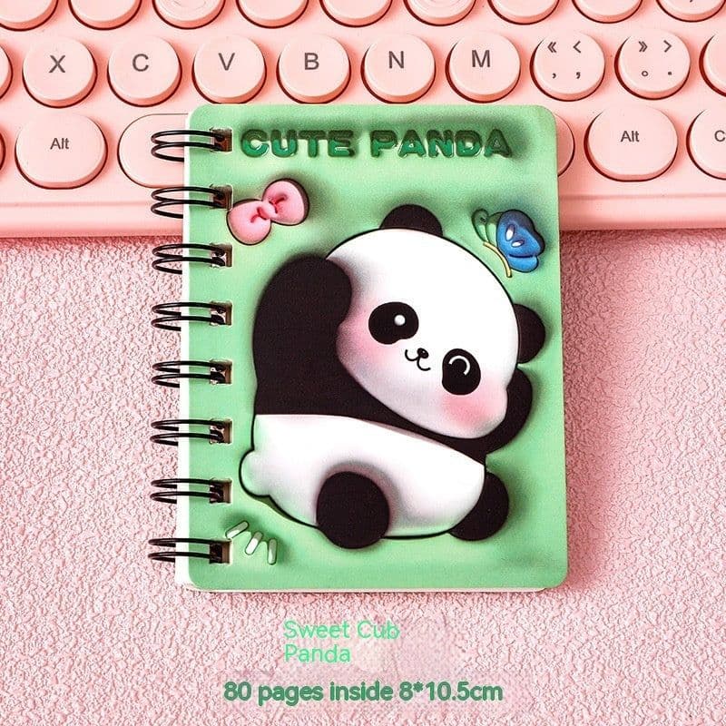 image-Fashion Stereograph Mini Pocket Notepad