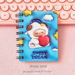 image-Fashion Stereograph Mini Pocket Notepad