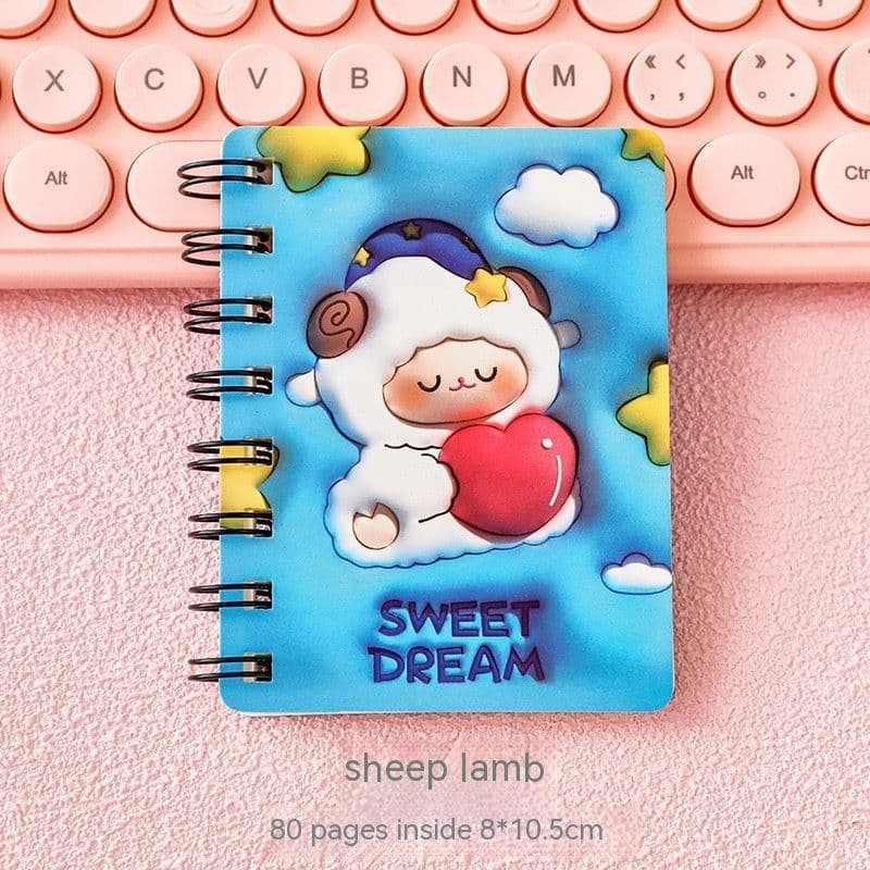 image-Fashion Stereograph Mini Pocket Notepad
