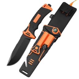 image-Outdoor High Hardness Straight Knife Outdoor Knife Tactical Knife Self-defense Knife