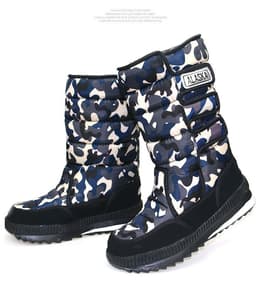 image-Winter Thicken Thermal Snow Cotton Boots Male