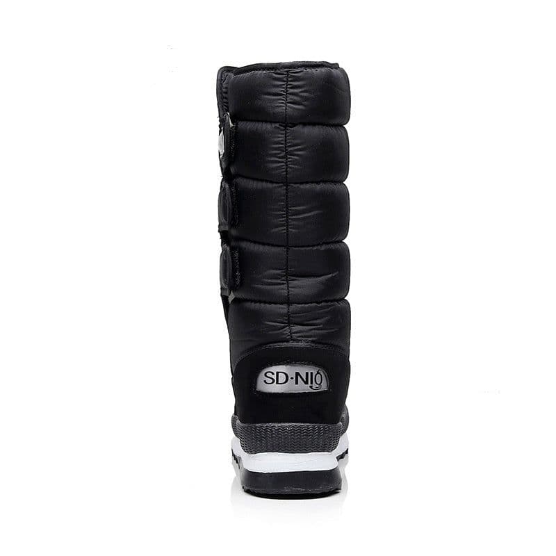 image-Winter Thicken Thermal Snow Cotton Boots Male