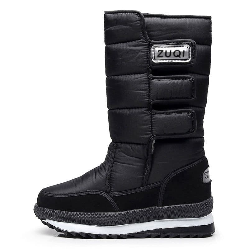 image-Winter Thicken Thermal Snow Cotton Boots Male