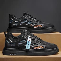 image-Mesh Sports Junior High School Students Flat Shoes Breathable
