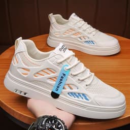 image-Mesh Sports Junior High School Students Flat Shoes Breathable