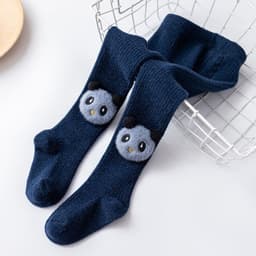 image-Infant Bottoming Combed Cotton Panda Children Pantyhose