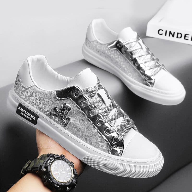 image-New Fashion Casual Skull Sneakers