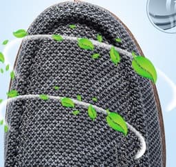 image-Men's Breathable Canvas Shoes Soft Bottom Non-slip