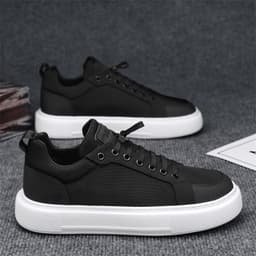 image-Men's Shoes Autumn And Winter New Mesh Breathable Sneaker