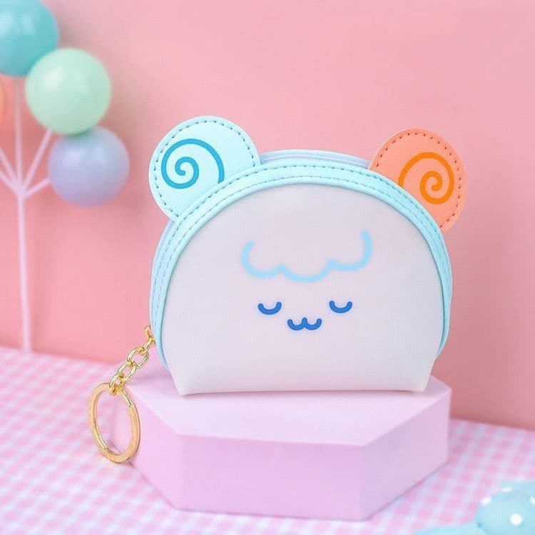 image-Cartoon Jelly Color Cute Animal Coin Purse