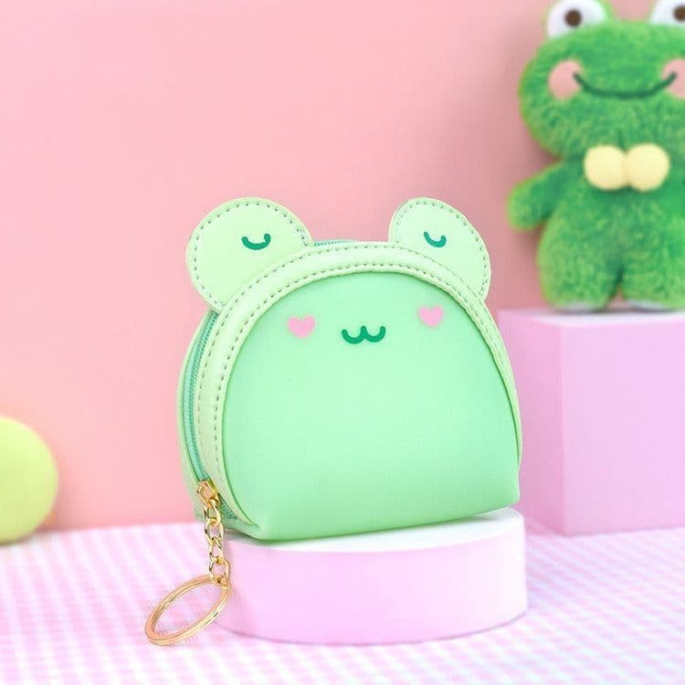 image-Cartoon Jelly Color Cute Animal Coin Purse