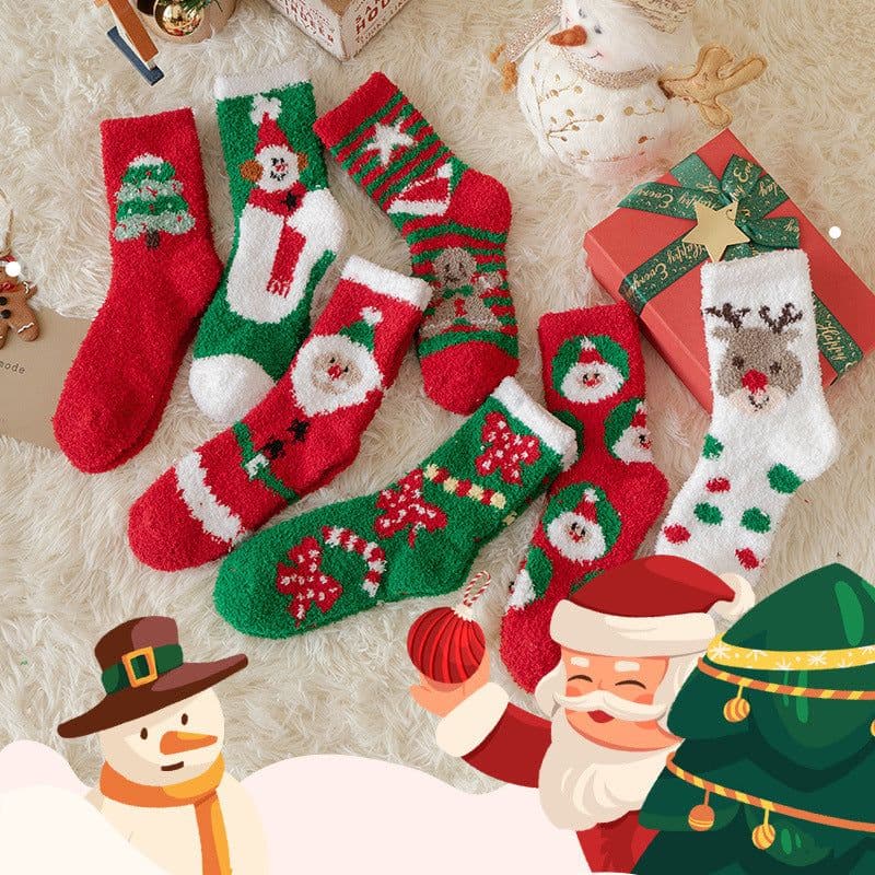 image-Christmas Stockings Children's Coral Fleece