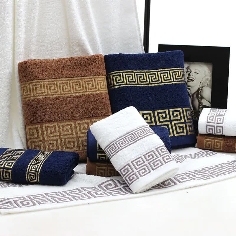 image-Towels Gift Box Three-piece Set