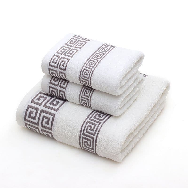 image-Towels Gift Box Three-piece Set