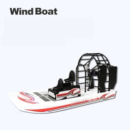 image-Air-powered Remote Control Electric Boat Model Toy DIY