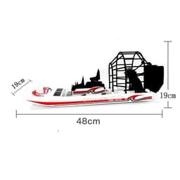 image-Air-powered Remote Control Electric Boat Model Toy DIY