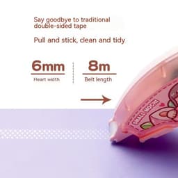 image-Hand Account Dotting Glue Student Stationery Adhesive Supplies High Viscosity Traceless Double-sided Adhesive