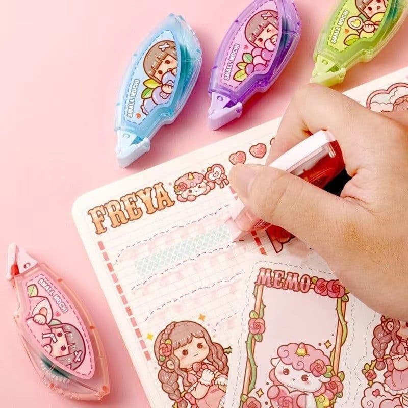 image-Hand Account Dotting Glue Student Stationery Adhesive Supplies High Viscosity Traceless Double-sided Adhesive