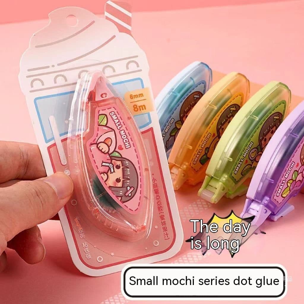 image-Hand Account Dotting Glue Student Stationery Adhesive Supplies High Viscosity Traceless Double-sided Adhesive