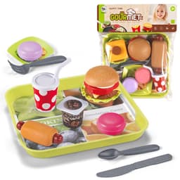 image-Children's Play House Toys Western Tableware