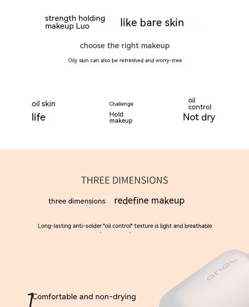 image-Oil Control Facial Moisturizing Makeup Foundation Make-up Concealer