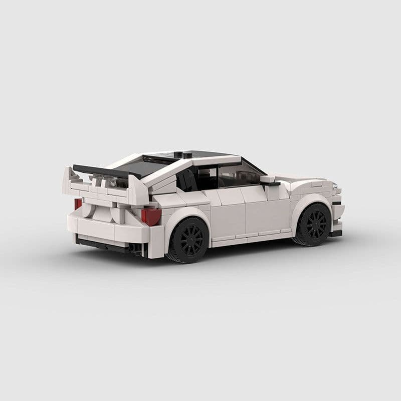 image-Small Particle Racing Car Sports Car Model Assembled Children's Building Blocks Toy