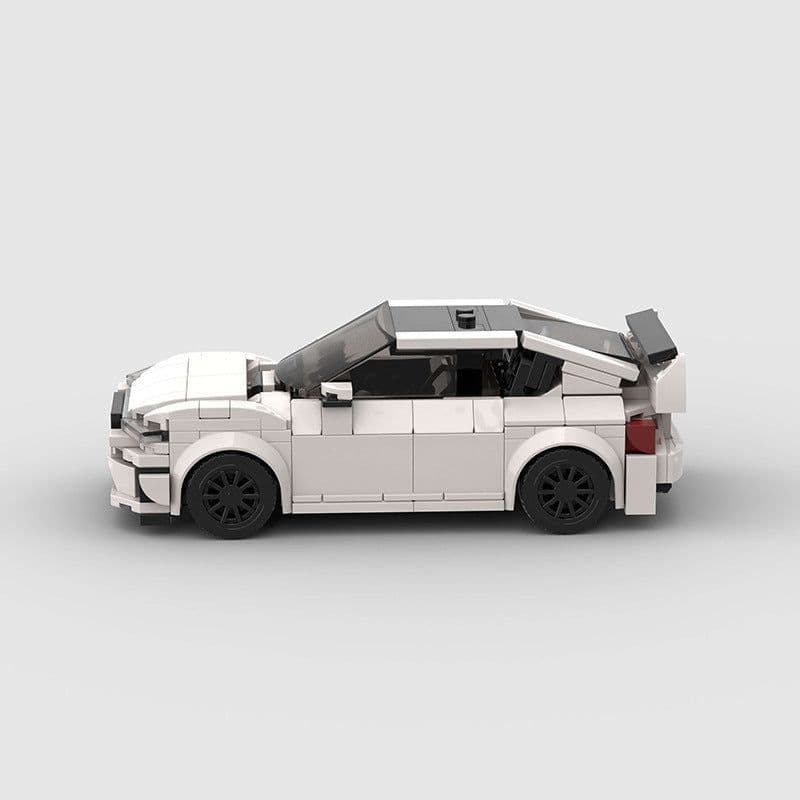 image-Small Particle Racing Car Sports Car Model Assembled Children's Building Blocks Toy