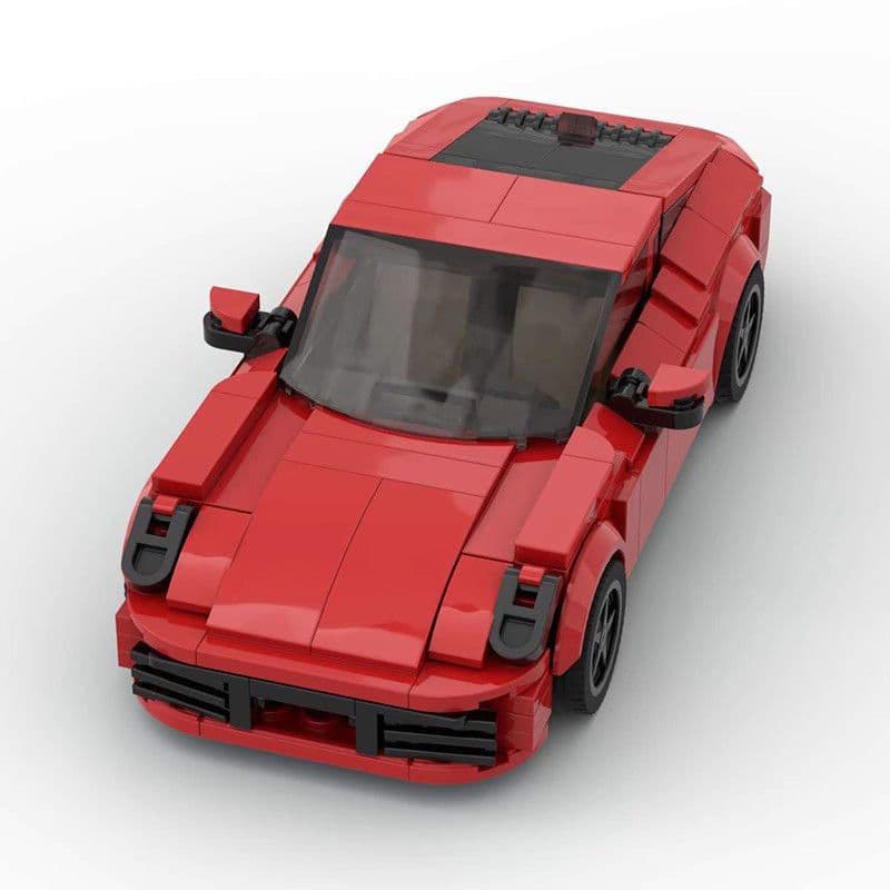 image-Building Blocks Boy Racing Model Toy