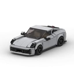 image-Building Blocks Boy Racing Model Toy