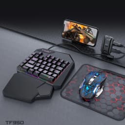 image-Lei Lang TF900 Single Hand Mouse Keyboard Suit
