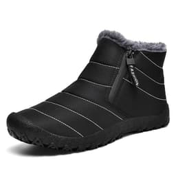image-Men's Shoes Fleece-lined Thickened Non-slip Northeast Snow Boots