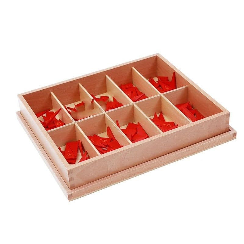 image-Montessori Primary School Mathematics Teaching Aids Wooden Round Decomposition Angle Meter