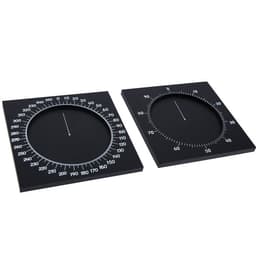 image-Montessori Primary School Mathematics Teaching Aids Wooden Round Decomposition Angle Meter