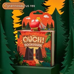 image-Cultural And Creative Bookmark Dinosaur Series Bookmark Tyrannosaurus Pupils' Stationery