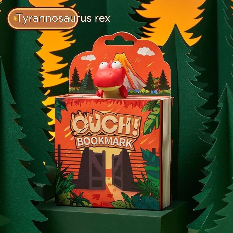 image-Cultural And Creative Bookmark Dinosaur Series Bookmark Tyrannosaurus Pupils' Stationery